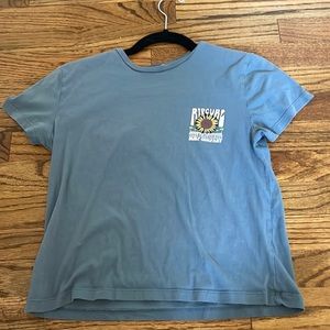 rip curl blue shirt
